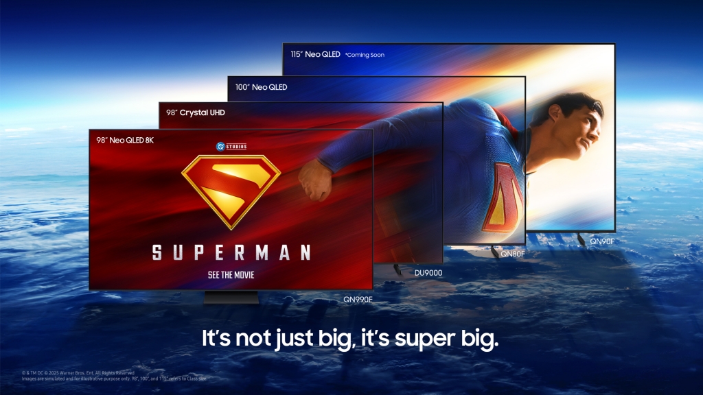 Samsung Partners With Warner Bros. and DC Studios To Deliver ‘Super Big’ Superman Experience