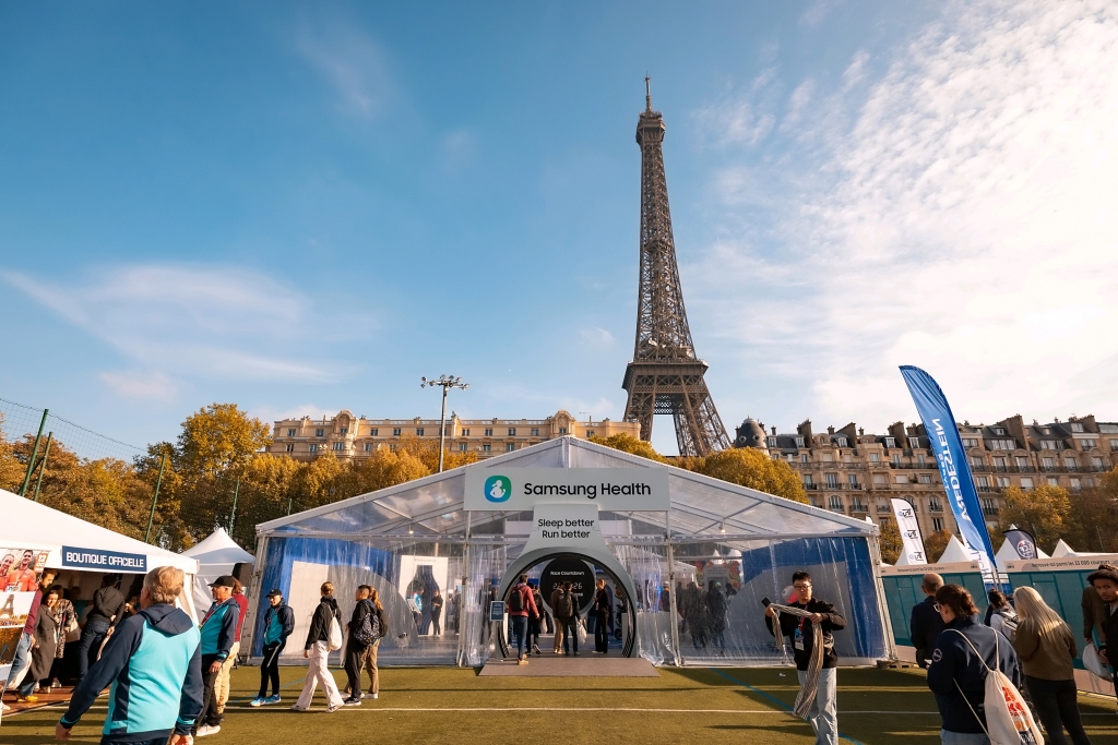 Samsung Powers Three Days of Wellness, Running and Skateboarding in Paris With Wearable Technologies