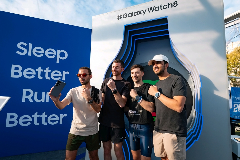 Samsung Powers Three Days of Wellness, Running and Skateboarding in Paris With Wearable Technologies