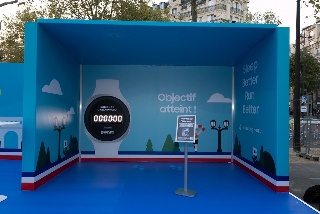 Samsung Powers Three Days of Wellness, Running and Skateboarding in Paris With Wearable Technologies