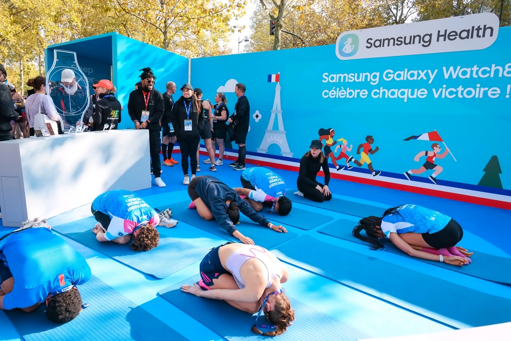 Samsung Powers Three Days of Wellness, Running and Skateboarding in Paris With Wearable Technologies