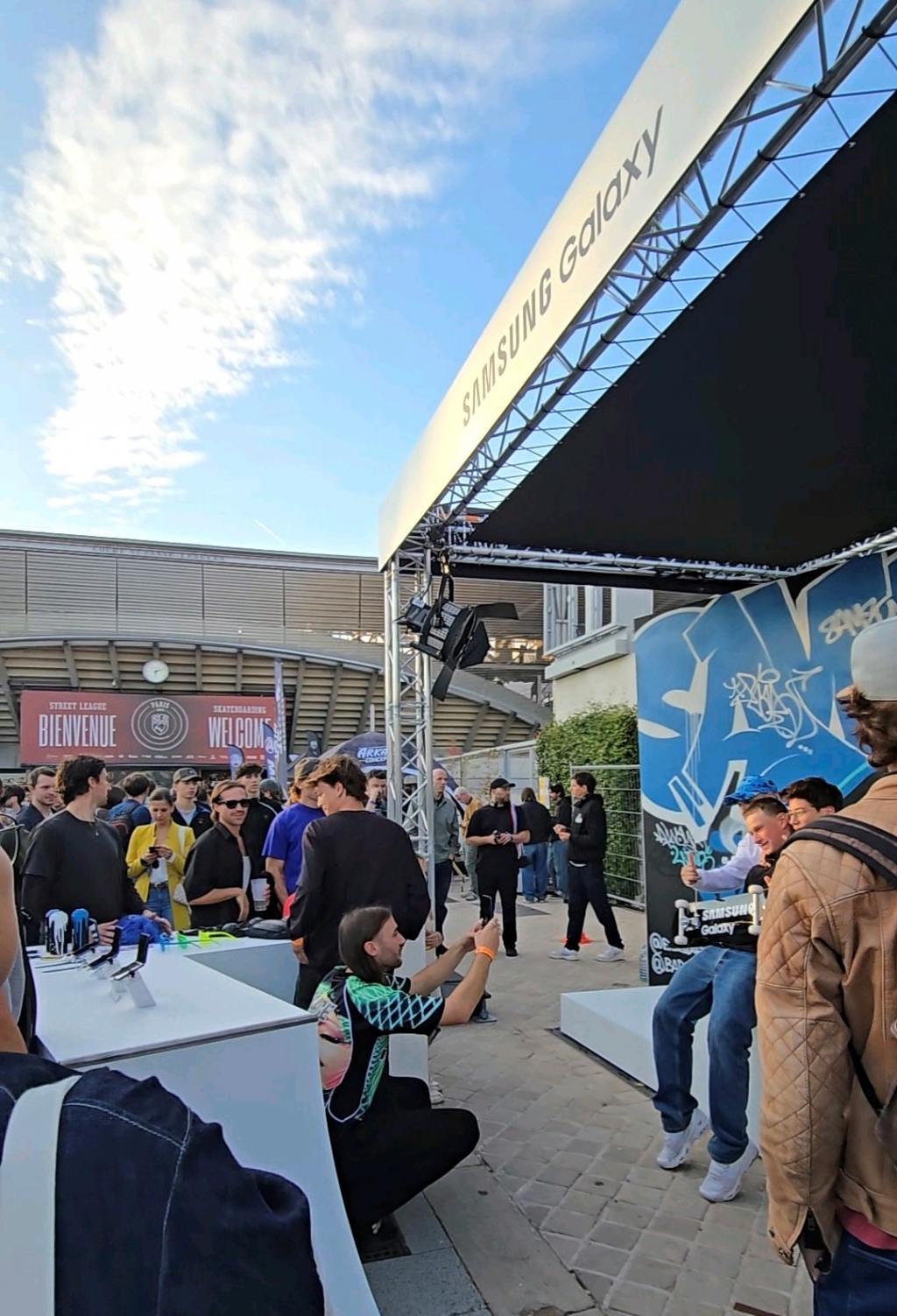 Samsung Powers Three Days of Wellness, Running and Skateboarding in Paris With Wearable Technologies