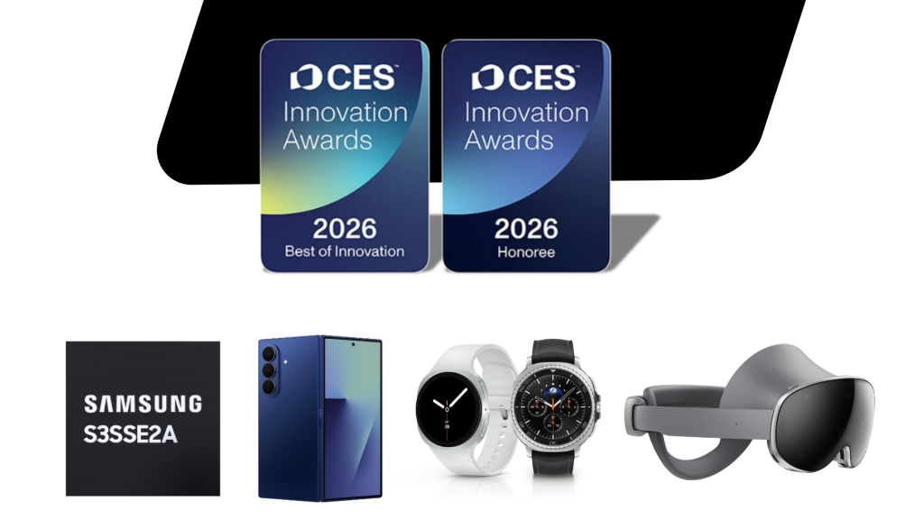 Samsung Electronics, a global leader in technology, today announced that its latest lineup of products and services has been recognized by the Consumer Technology Association (CTA)® with multiple CES® 2026 Innovation Awards. This recognition highlights Sa