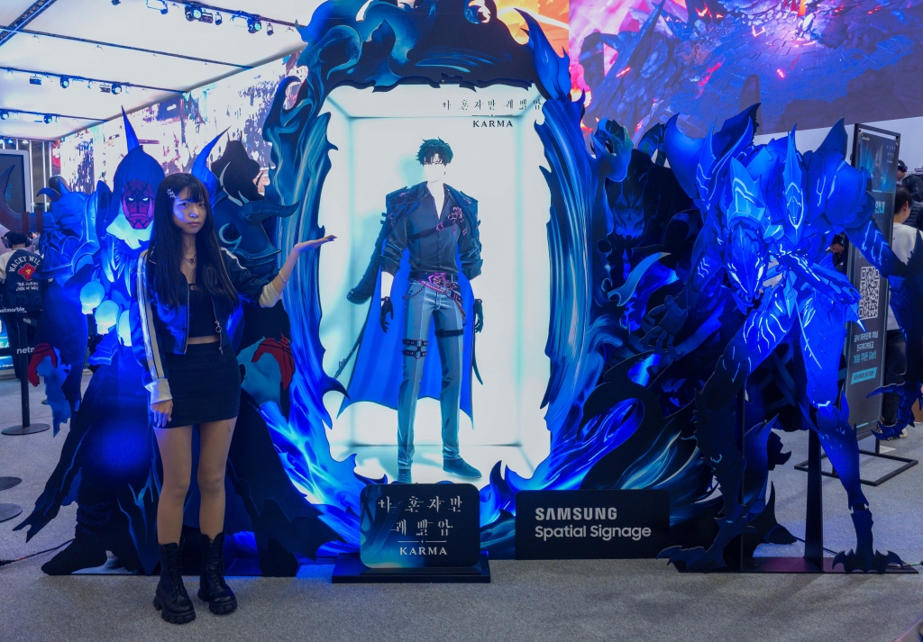 Samsung and Netmarble Take Gamers Into a New Level of Immersion With 3D Experiences at G-Star 2025