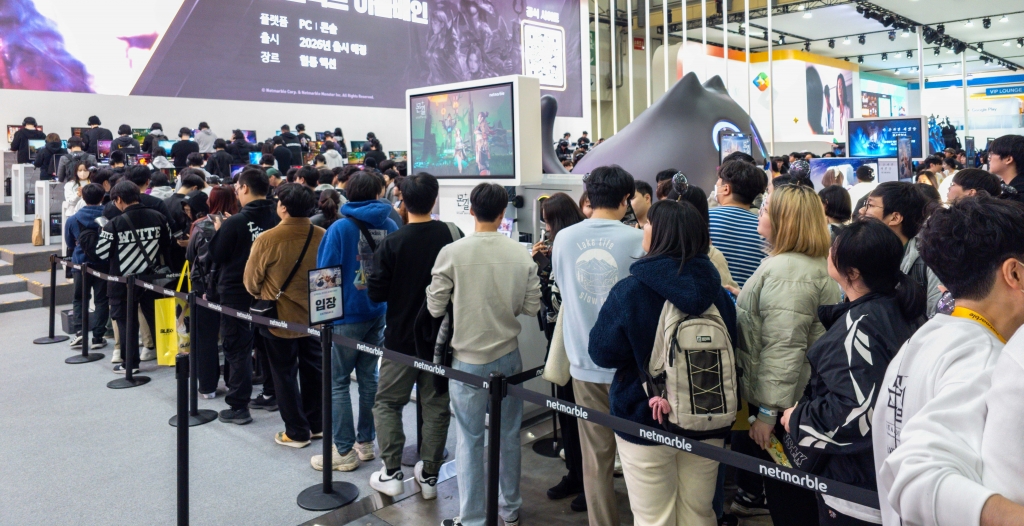 Samsung and Netmarble Take Gamers Into a New Level of Immersion With 3D Experiences at G-Star 2025