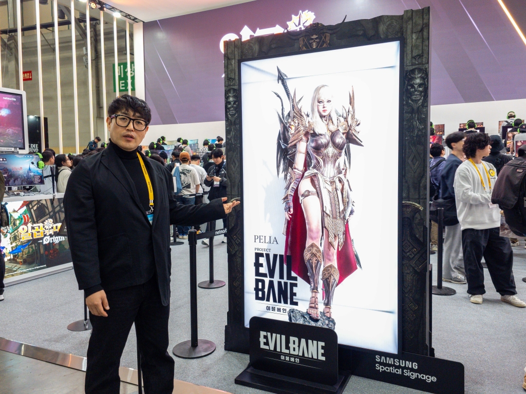 Samsung and Netmarble Take Gamers Into a New Level of Immersion With 3D Experiences at G-Star 2025