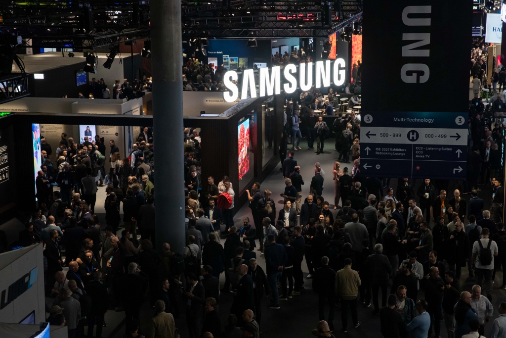 Samsung Earns Record Awards and Category Wins at ISE 2026, Led by Six Spatial Signage Wins