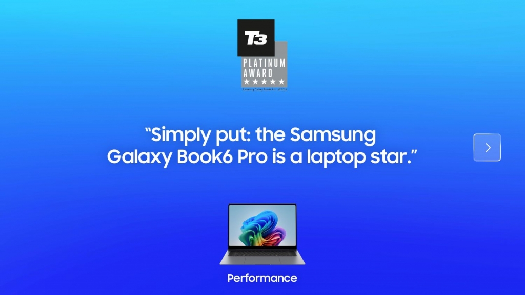 Galaxy Book6 Series Wins Top Reviews for Unmatched Performance