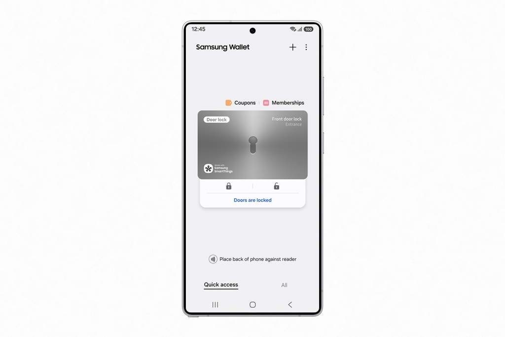 Samsung Wallet Launches Digital Home Key for Smart Door Locks