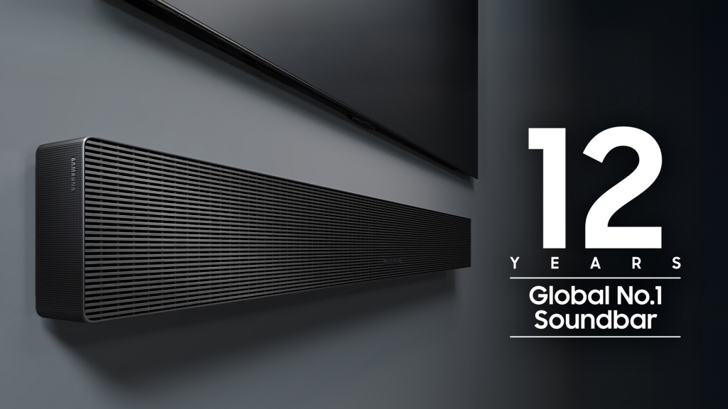 Samsung Electronics Named No. 1 in Global Soundbar Sales for 12th Consecutive Year