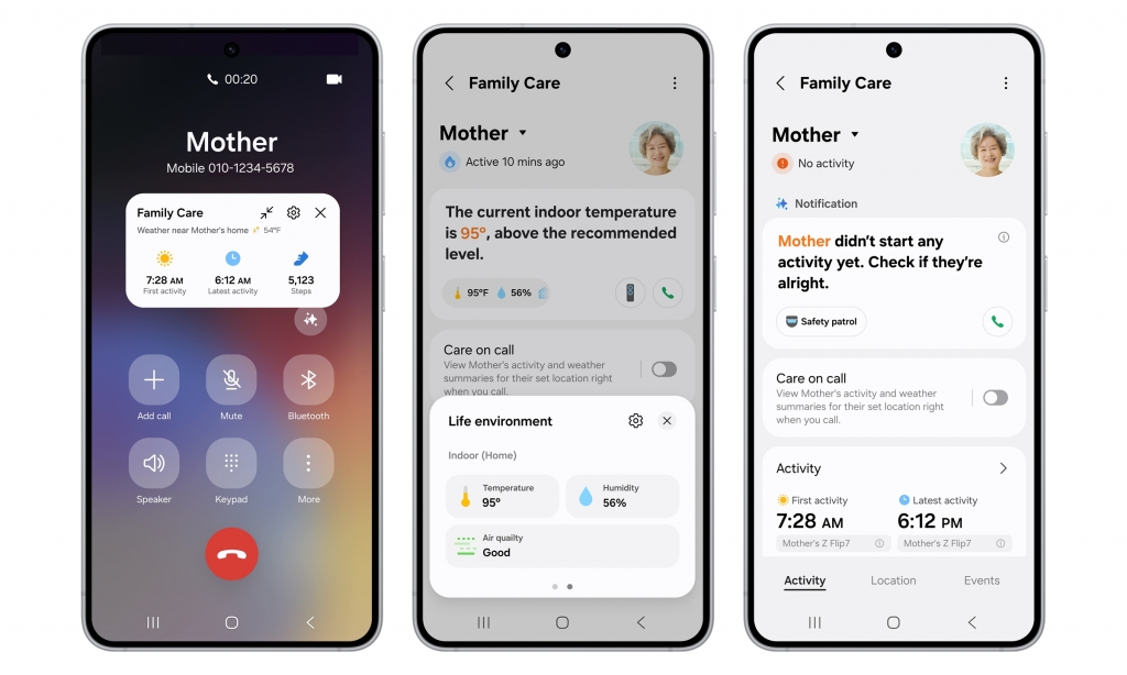 Samsung Elevates Experiences To Care for Users and Their Families With SmartThings Update