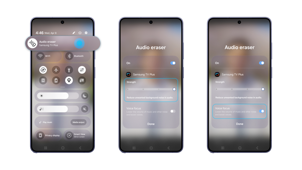 Faster, Real-Time: Enhanced ‘Audio Eraser’ With the Galaxy S26 Series