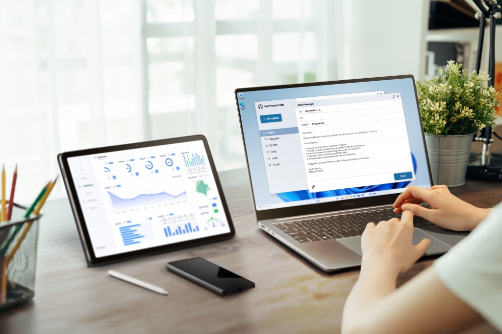 Galaxy Book6 Enterprise Edition Extends Connected Galaxy Experience to Enterprise IT Environments, Powered by Intel® Core™ Ultra Processors With Intel vPro®