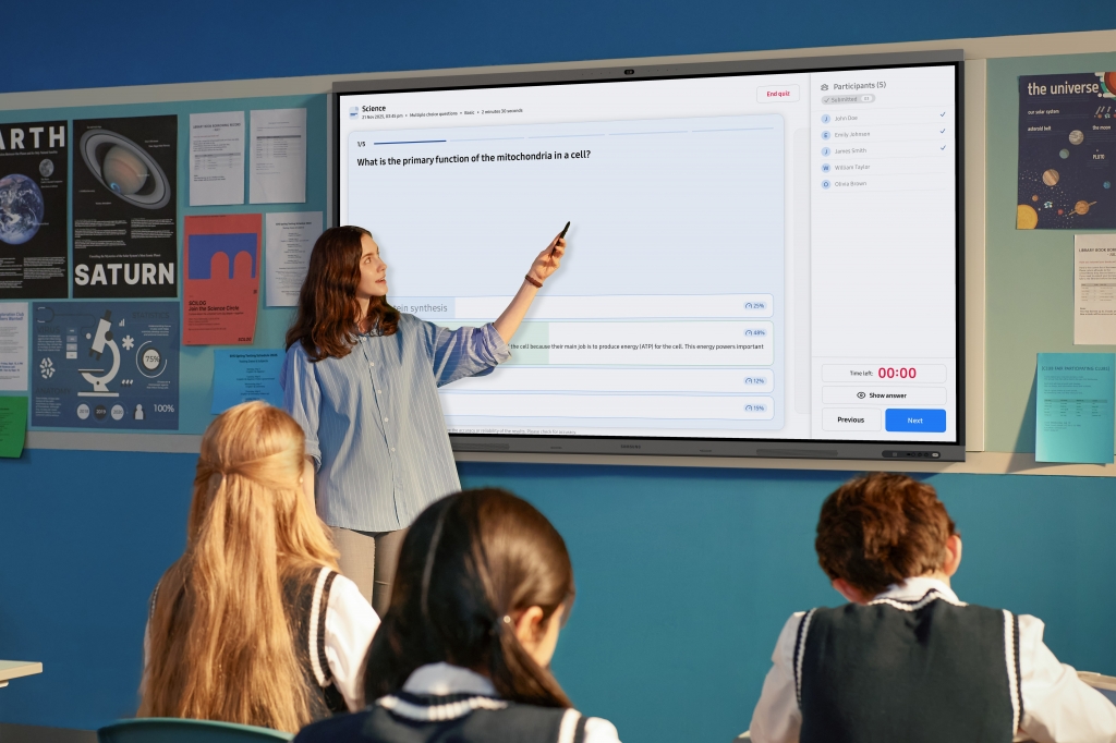 Samsung Introduces New Education Tools for Interactive Displays at ISTELive 26
