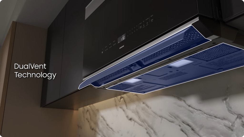 Samsung Introduces New Over-the-Range Microwave With DualVent Technology