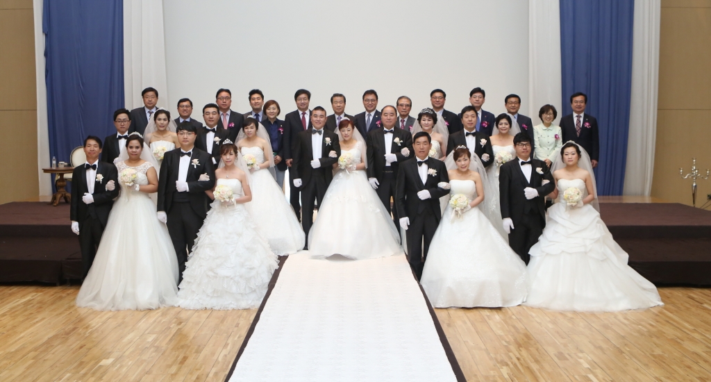 삼성전자, '사랑의 합동결혼식' 개최