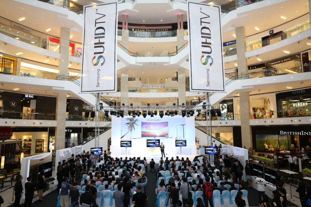 삼성전자 SUHD TV, 동남아 시장 공략