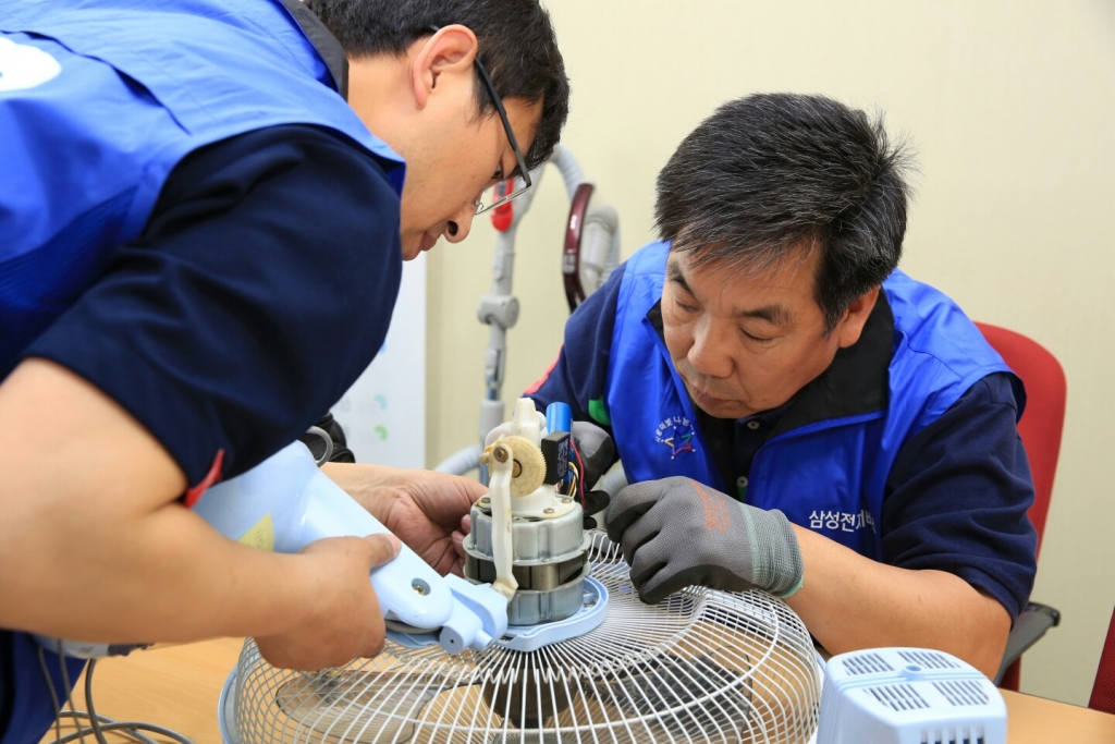 삼성전자서비스 임직원, 전국서 재능기부 봉사활동 실시