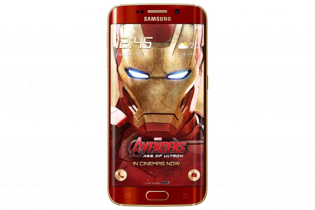 삼성전자 '갤럭시 S6 엣지 아이언맨 에디션' 글로벌 최초 국내 1천 대 한정판 예약판매