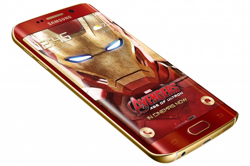 삼성전자 '갤럭시 S6 엣지 아이언맨 에디션' 글로벌 최초 국내 1천 대 한정판 예약판매