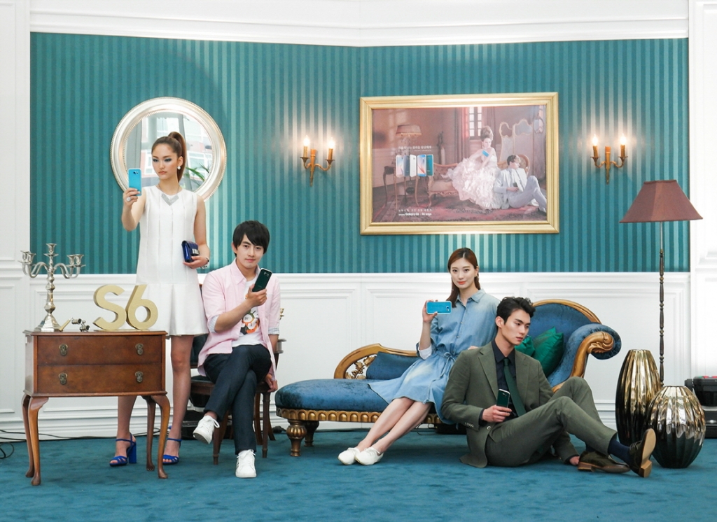 삼성전자, '갤럭시 S6 컬러 스튜디오'에서 색상 체험 마케팅 실시