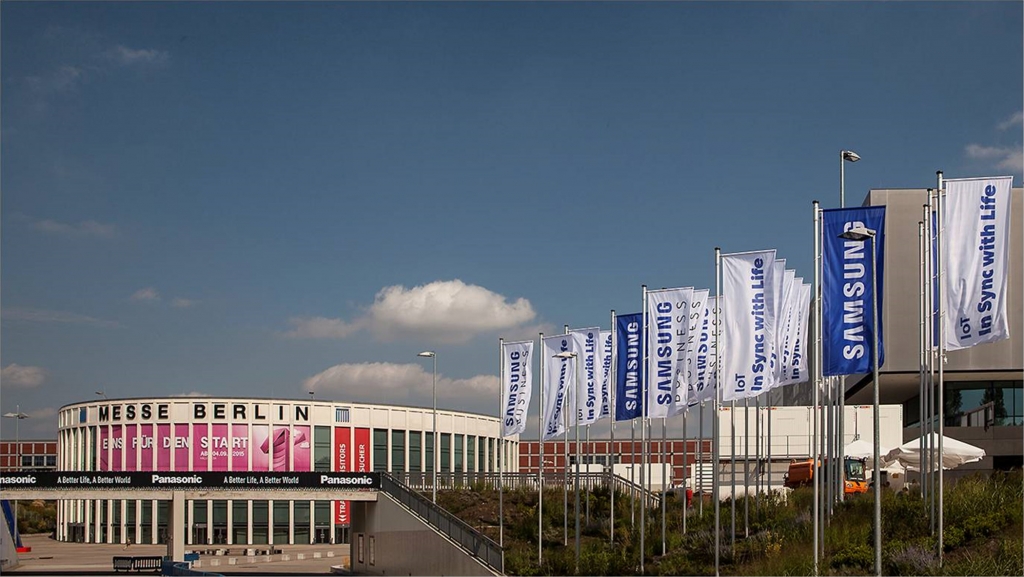 삼성전자, IFA 2015 손님 맞이 옥외 광고