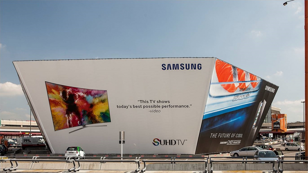 삼성전자, IFA 2015 손님 맞이 옥외 광고