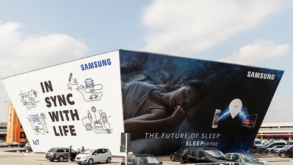 삼성전자, IFA 2015 손님 맞이 옥외 광고