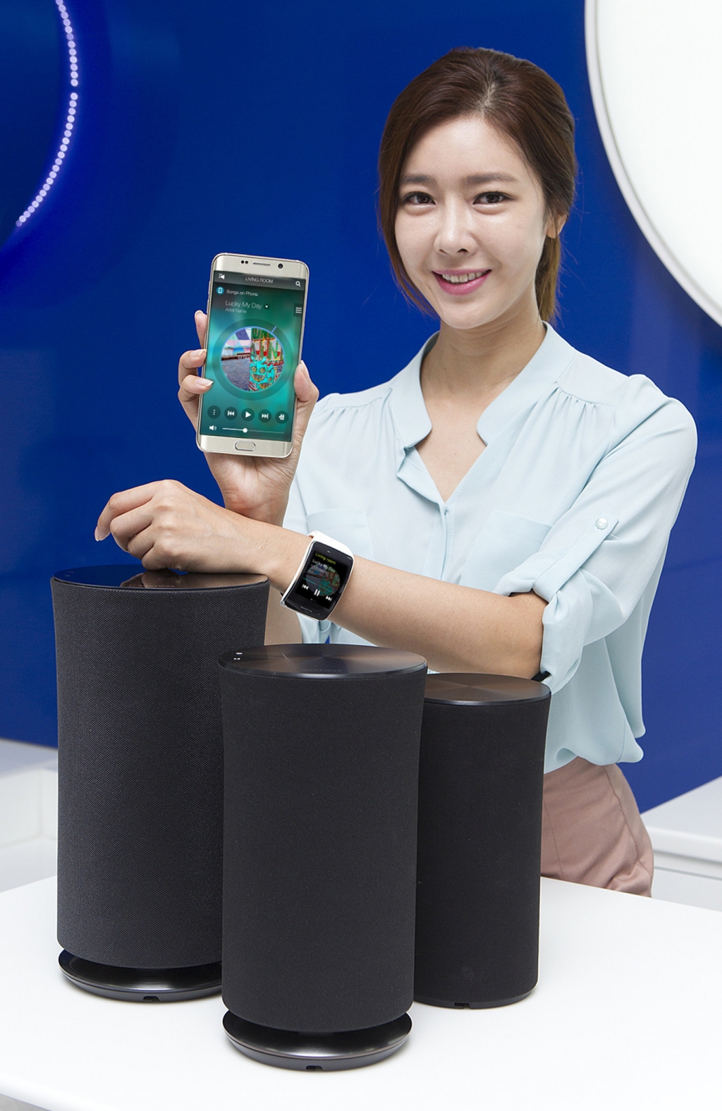 삼성전자, IFA 2015에서 사용자 경험 강화한 무선 360 오디오 신모델 공개