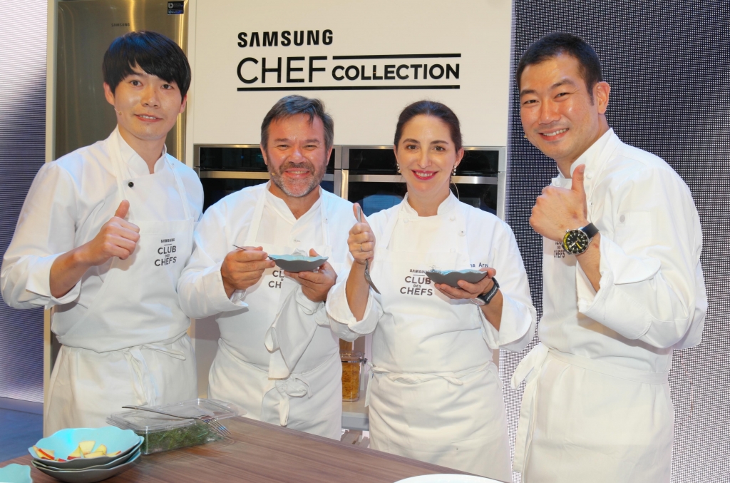 삼성 ‘셰프컬렉션’ 세계일류 요리사와 가상현실 체험을 결합한 쿠킹 쇼 전개