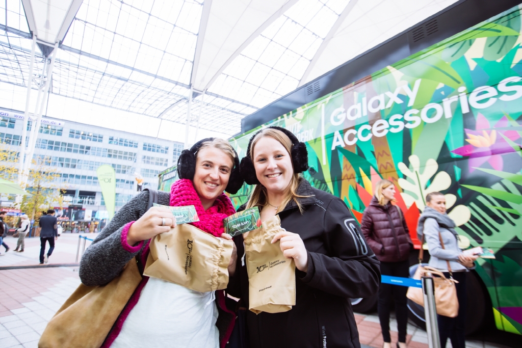 삼성전자, 유럽서 스마트기기 액세서리 체험 캠페인 '텐 미닛 브레이크' 실시