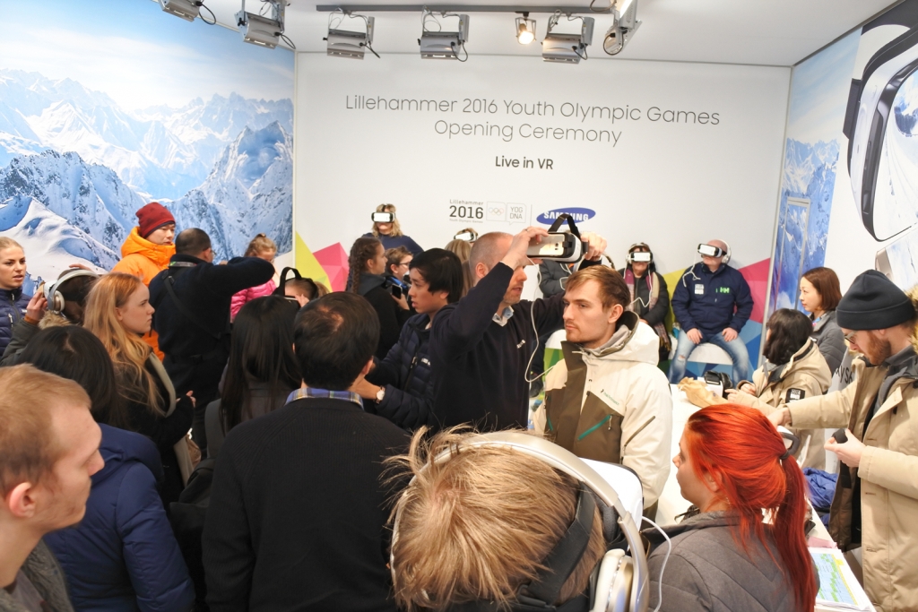 삼성전자, 릴레함메르 2016 동계 유스 올림픽 에서 ‘삼성 갤럭시 스튜디오’ 오픈