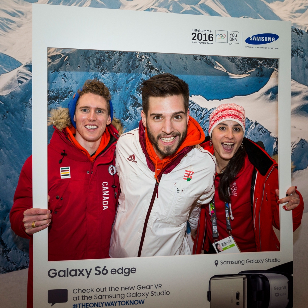 삼성전자, 릴레함메르 2016 동계 유스 올림픽 에서 ‘삼성 갤럭시 스튜디오’ 오픈