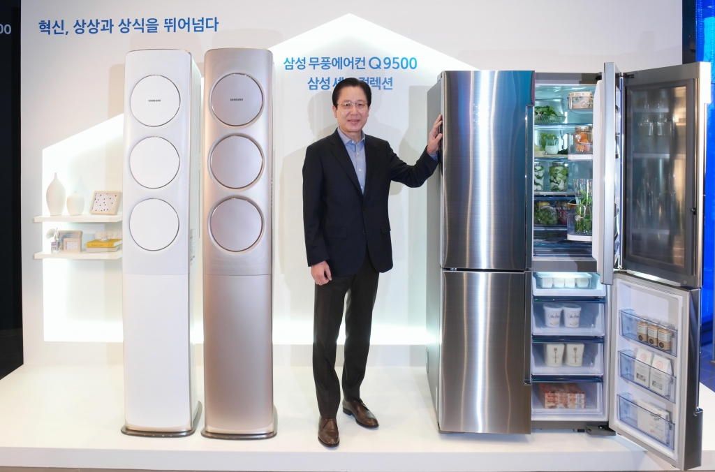 삼성전자, 바람 없는 ‘무풍에어컨 Q9500'과 정온냉동 구현한 ‘셰프컬렉션’ 냉장고 출시
