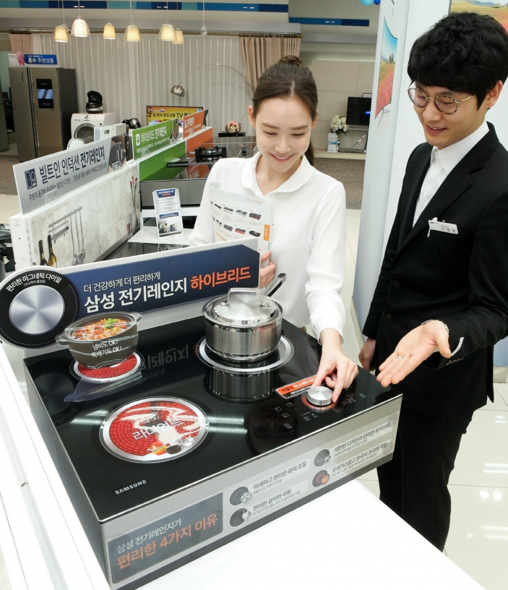삼성전자, 전기레인지 B2C 판매 확대
