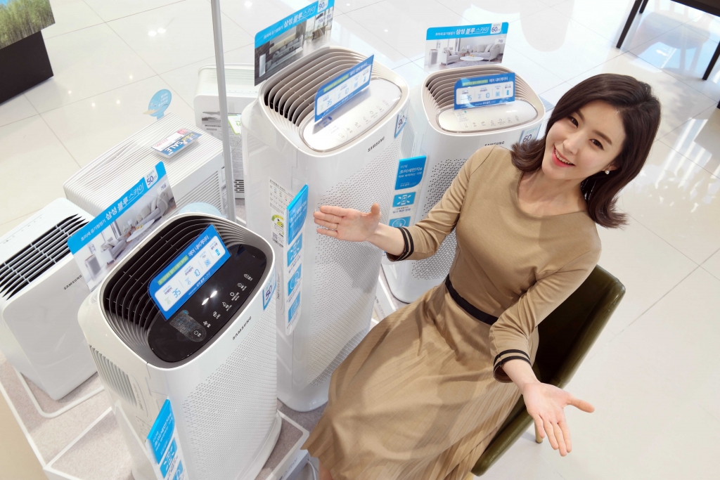 삼성전자, 초미세 공기청정기 ‘블루스카이’ 출시