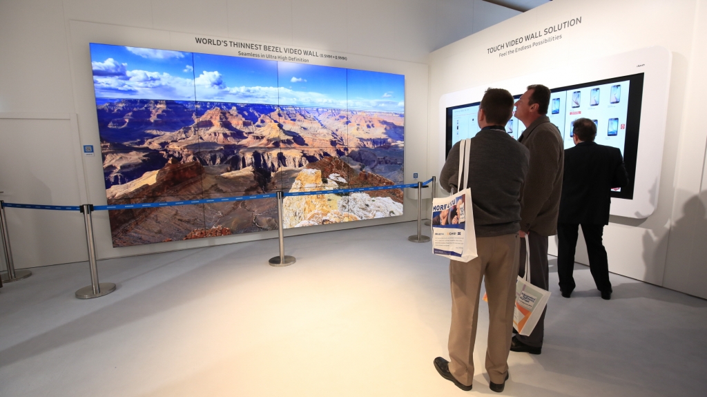 삼성전자, ‘ISE 2016’에서 혁신적인 스마트 사이니지 솔루션 선보여