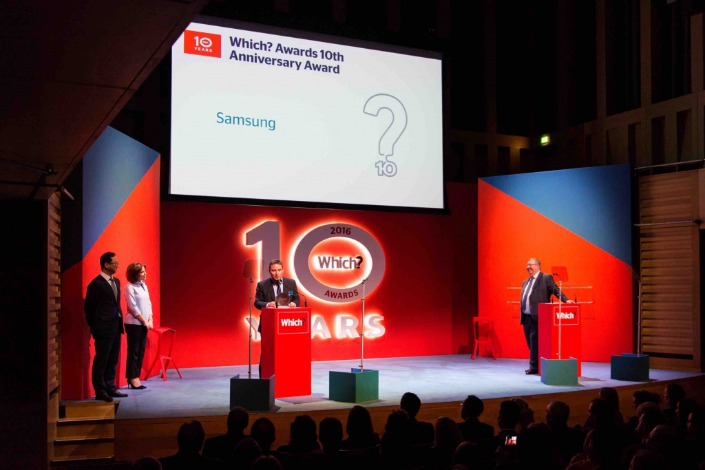 삼성 TV, 영국서 '올해의 최고 브랜드'로 선정