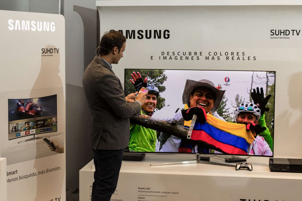 삼성전자, 중남미서 ‘퀀텀닷 기술 세미나’ 열고 현존하는 최고의 TV 화질 선보여