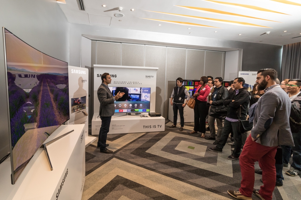 삼성전자, 중남미서 ‘퀀텀닷 기술 세미나’ 열고 현존하는 최고의 TV 화질 선보여