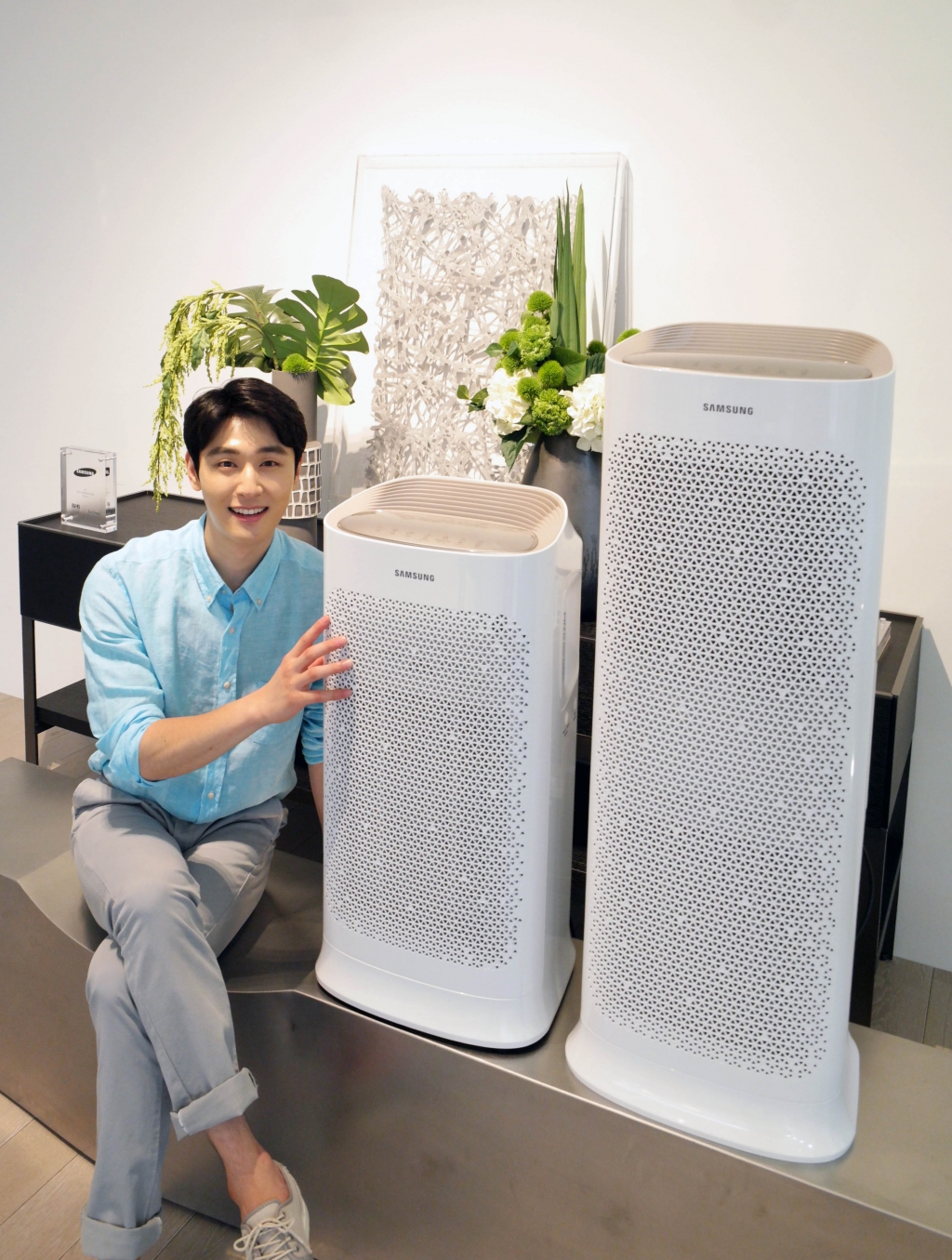 삼성전자, 공기 오염을 소리로 알려주는 ‘블루스카이 세이프티 에디션’ 출시