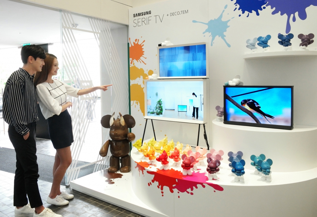 삼성 세리프 TV, 소비자가 추천한 힙플레이스에 뜨다!