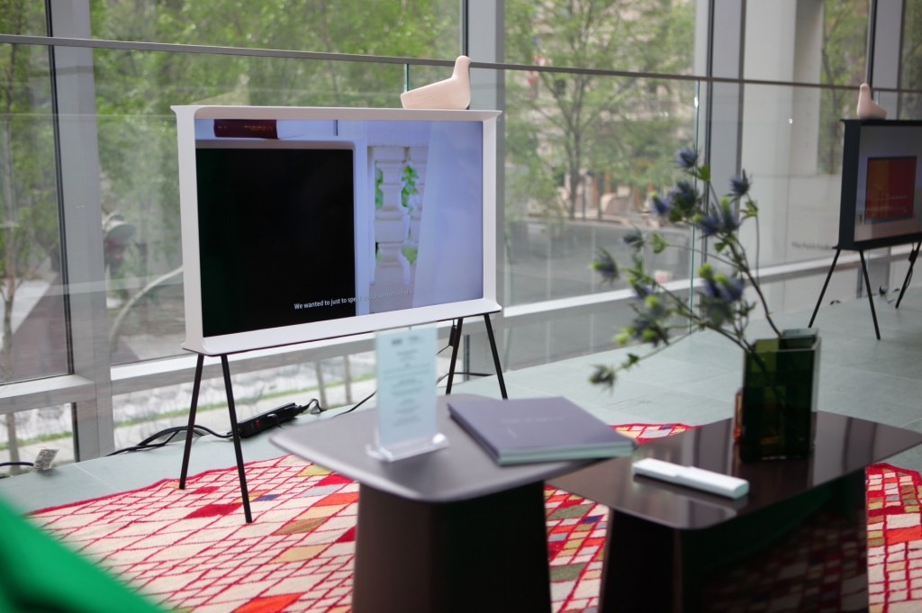 삼성전자, 뉴욕현대미술관(MoMA)서 '세리프 TV' 공식 런칭