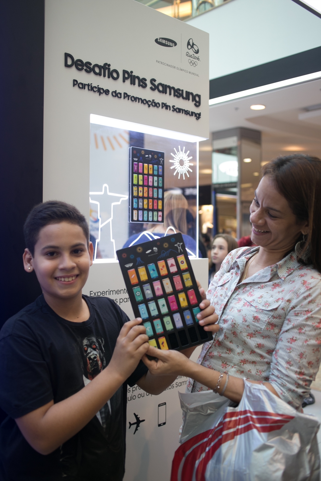 삼성전자, 리우 올림픽 핀 모으기 열풍 주도