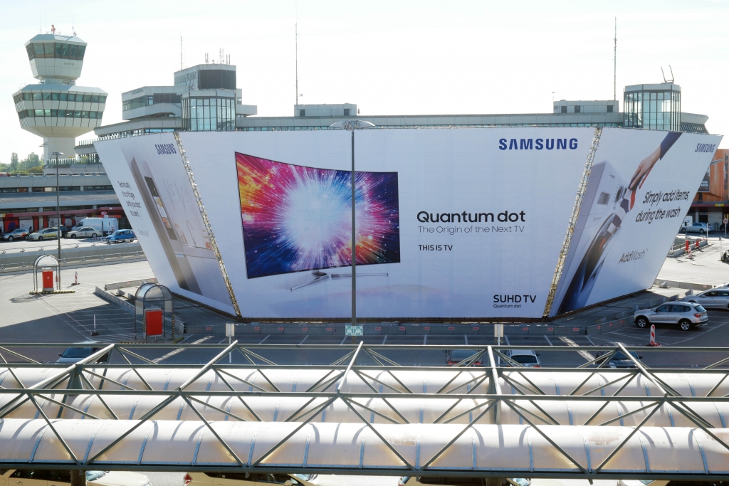 삼성전자, IFA 2016 맞아 옥외광고 설치