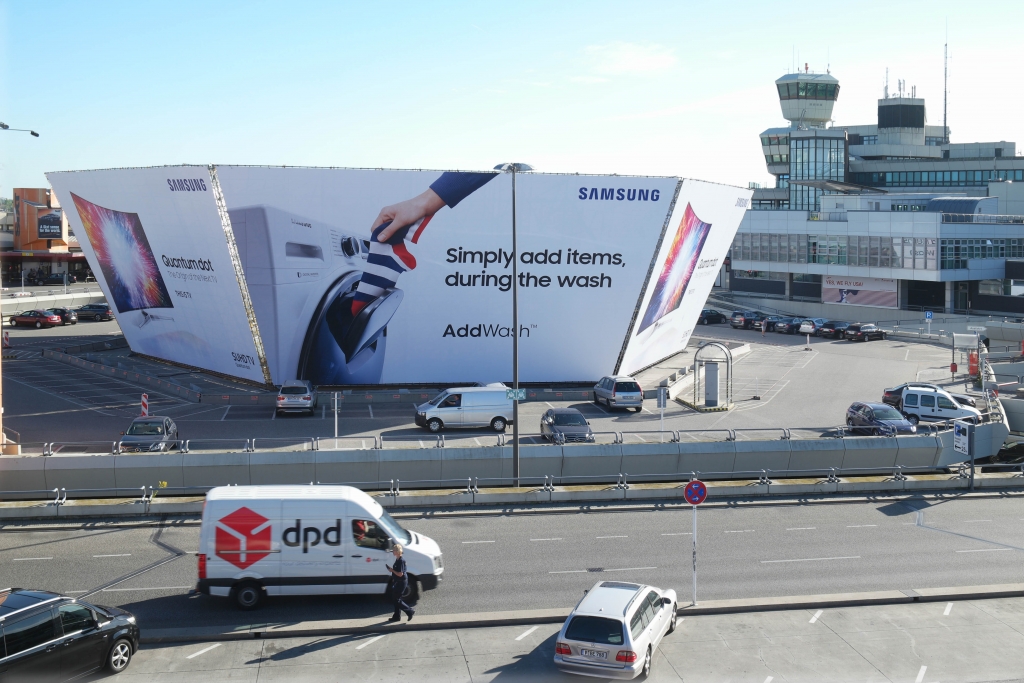 삼성전자, IFA 2016 맞아 옥외광고 설치