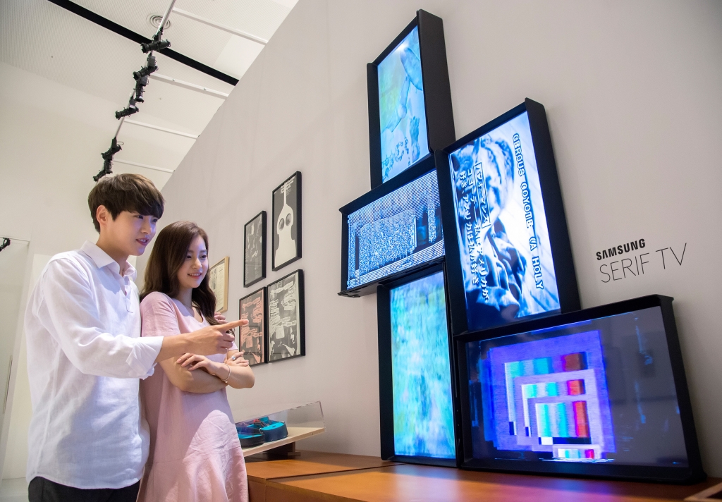 삼성전자 퀀텀닷 SUHD TV, 백남준 헌정 미디어 아트 작품 선보여