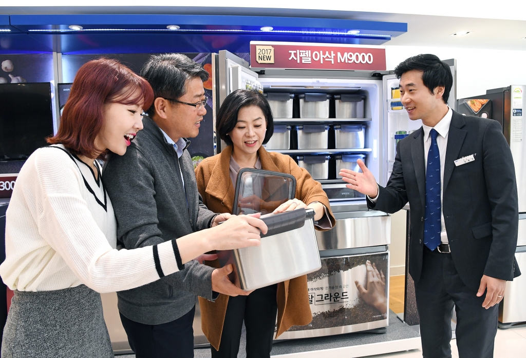 삼성 ‘지펠아삭’, ‘메탈그라운드’로 고객들의 마음 사로잡아