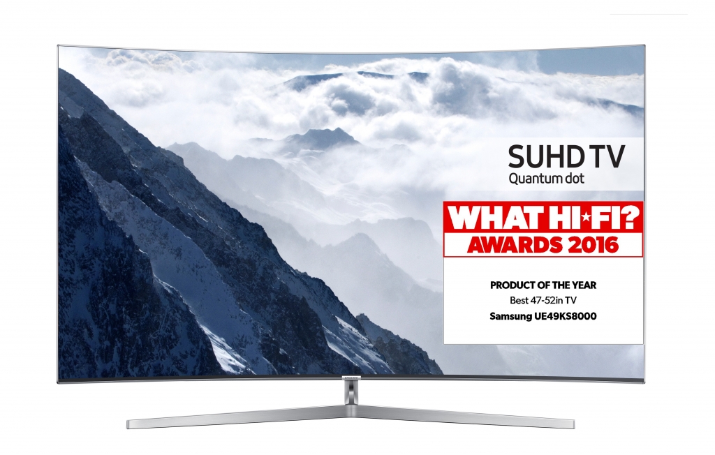 삼성 퀀텀닷 SUHD TV, 영국에서 ‘올해의 TV’ 잇따라 선정