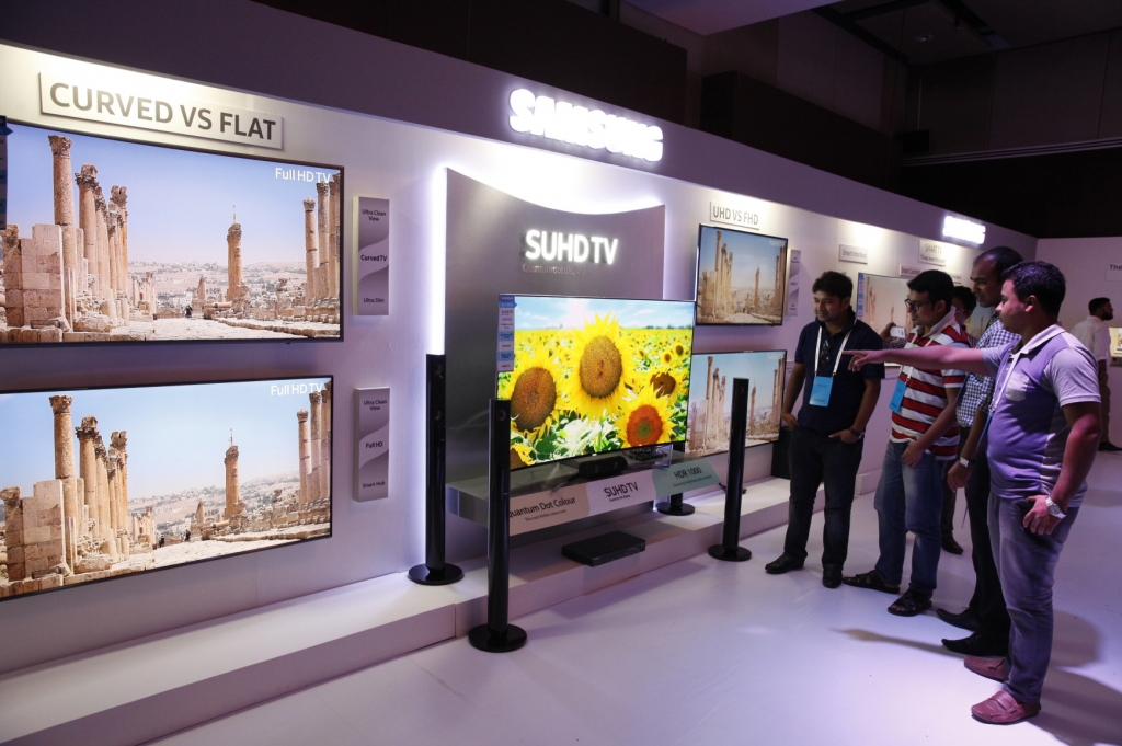 삼성전자, '퀀텀닷 SUHD TV'로 서남아 프리미엄 TV 시장 공략